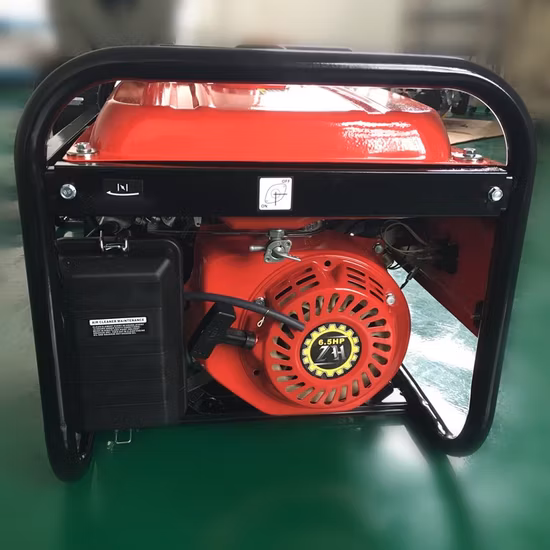 5,5 PS 6,5 PS Benzingenerator-Set, luftgekühlt, 7,5 PS Generatorleistung, 1 kW bis 7 kW Stromgenerator