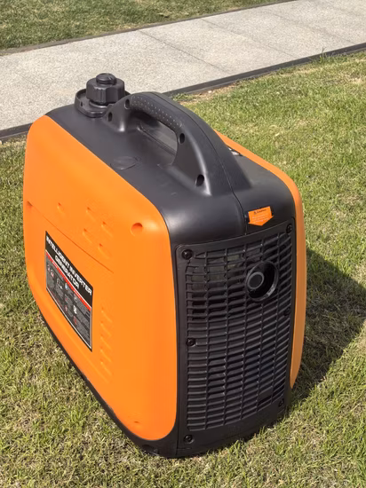 Se4500ie 3000 W 3 kW 4 kW Super leiser Camping- oder Heimgebrauch, tragbarer Benzinmotor-Inverter-Generator mit Rädern