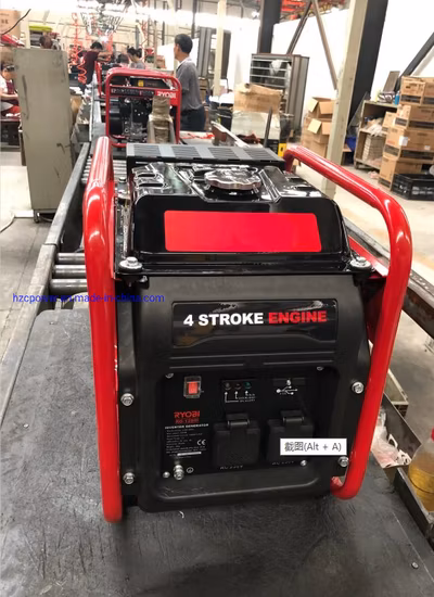 Tragbarer 1-kW-Benzin-Inverter-Generator mit offenem Rahmen